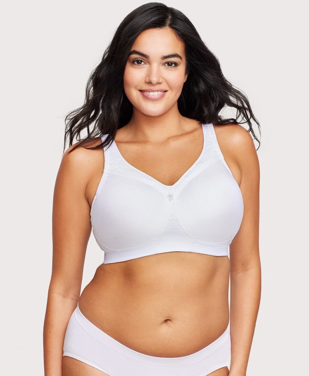 MagicLift Seamless Firm Support Bra White