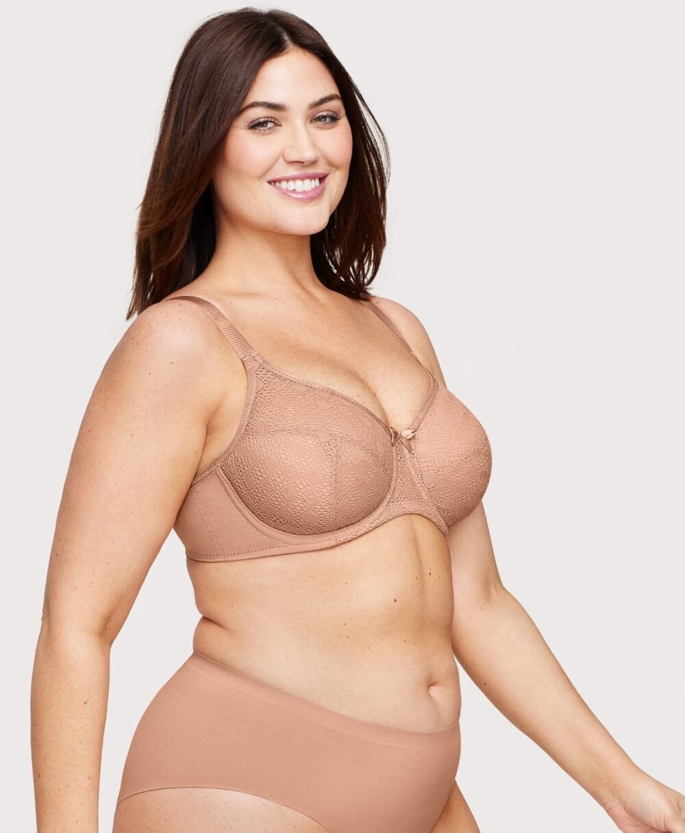 Lace Comfort WonderWire Bra Cappuccino